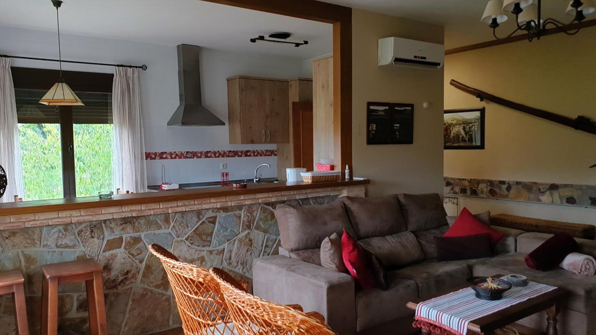Casa Con Piscina En Parque Nacional De Cabaneros Navas de Estena Exterior foto